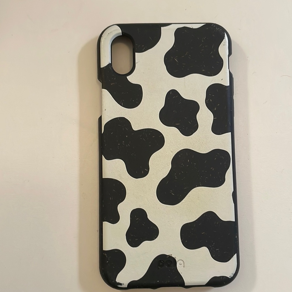 iPhone XR Pela Phone Case - Cow Print